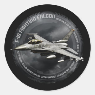F-16ファイティング《鳥》ハヤブサ ラウンドシール