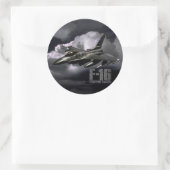 F-16ファイティング《鳥》ハヤブサ ラウンドシール (バッグ)