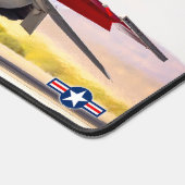 F-16ファイティング《鳥》ハヤブサ- 50年! デスクマット (コーナー)