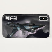 F-16ファイティング《鳥》ハヤブサ Case-Mate iPhoneケース (裏面(横))
