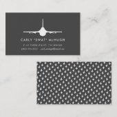 F-16マッチングパターンを有するビパーパイロット 名刺 (正面/裏面)