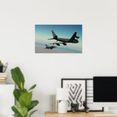 F-16再燃料 ポスター (ホームオフィス)