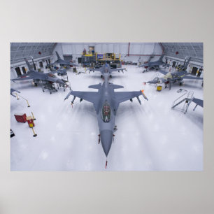 F-16戦いの《鳥》ハヤブサ ポスター