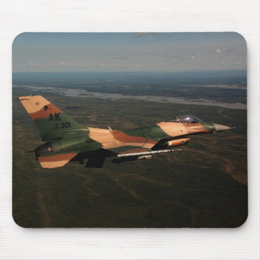 F-16戦いの《鳥》ハヤブサ マウスパッド (正面)