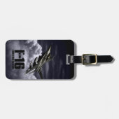 F-16戦いの《鳥》ハヤブサ ラゲッジタグ (正面横)