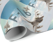 F-16戦いの《鳥》ハヤブサ ラッピングペーパー (ロールコーナー)