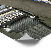 F-16戦闘機《鳥》ハヤブサ ポスター (角)