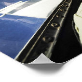 F-16戦闘用《鳥》ハヤブサ航空機 ポスター (角)