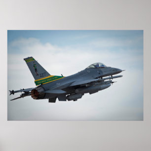 F-16戦闘用《鳥》ハヤブサ航空機 ポスター