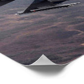 F-16戦闘用《鳥》ハヤブサ航空機 ポスター (角)