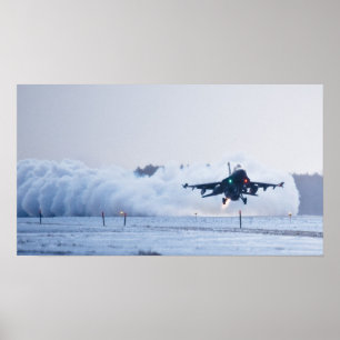 F-16戦闘用《鳥》ハヤブサ航空機 ポスター