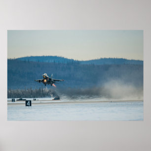 F-16戦闘用《鳥》ハヤブサ航空機 ポスター