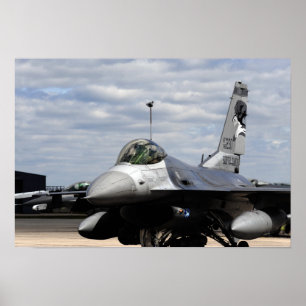F-16戦闘《鳥》ハヤブサ ポスター