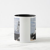 F-16戦闘《鳥》ハヤブサ マグカップ (中央)