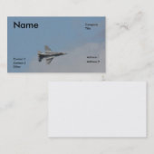 F-16水蒸気 名刺 (正面/裏面)