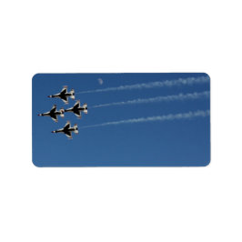 F-16雷鳥ダイヤモンド形成 ラベル