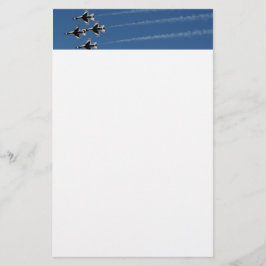 F-16雷鳥ダイヤモンド形成 便箋