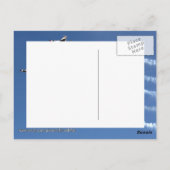 F-16雷鳥デルタ形成 ポストカード (裏面)