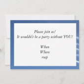 F-16雷鳥デルタ形成 招待状 (裏面)