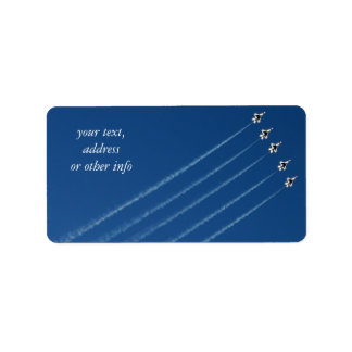 F-16雷鳥5フォーメーション ラベル