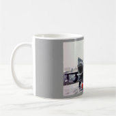 F-16鮫のマグ コーヒーマグカップ (左)