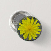 F-16黄色い野生の花王悪魔 缶バッジ (正面&裏面)