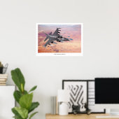 F-16 Fighting Falcon ポスター (ホームオフィス)
