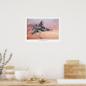 F-16 Fighting Falcon ポスター (キッチン)