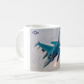 F-16Cバイパー コーヒーマグカップ (正面左)