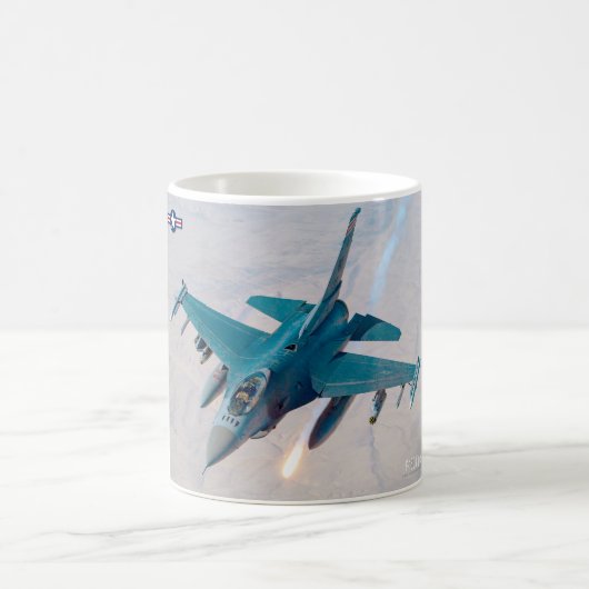 F-16Cバイパー コーヒーマグカップ (中央)
