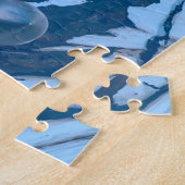 F-16C戦闘用《鳥》ハヤブサ – アラスカ(11x14インチ) ジグソーパズル (側面)