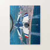 F-16C戦闘用《鳥》ハヤブサ（11x14インチ） ジグソーパズル (縦)