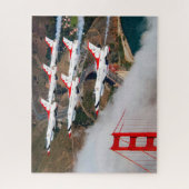 F-16C戦闘用《鳥》ハヤブサ(16x20インチ) ジグソーパズル (縦)