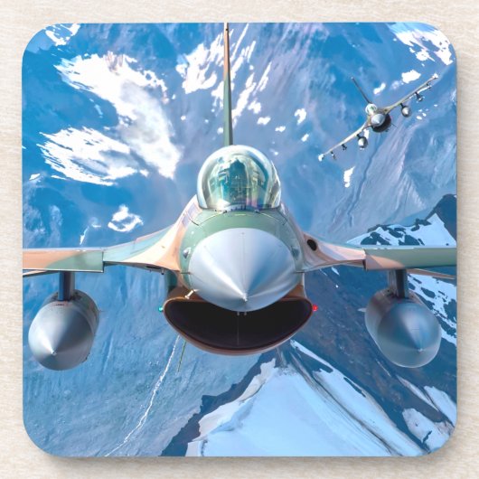 F-16C戦闘《鳥》ハヤブサ コースター (正面)