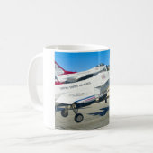 F-16C戦闘《鳥》ハヤブサ コーヒーマグカップ (正面左)