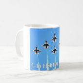 F-16C戦闘《鳥》ハヤブサ コーヒーマグカップ (正面左)