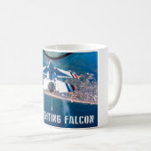 F-16C戦闘《鳥》ハヤブサ コーヒーマグカップ (正面右)