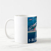 F-16C戦闘《鳥》ハヤブサ コーヒーマグカップ (左)