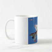 F-16C戦闘《鳥》ハヤブサ コーヒーマグカップ (左)