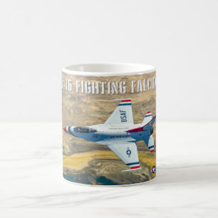 F-16C戦闘《鳥》ハヤブサ コーヒーマグカップ