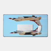 F-16C戦闘《鳥》ハヤブサ デスクマット (キーボード&マウス)
