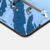 F-16C戦闘《鳥》ハヤブサ デスクマット (コーナー)