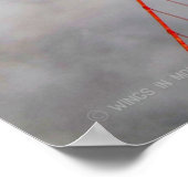 F-16C戦闘《鳥》ハヤブサ ポスター (角)