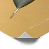 F-16C戦闘《鳥》ハヤブサ ポスター (角)