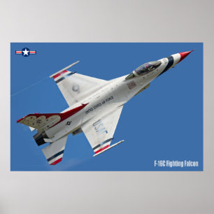F-16C戦闘《鳥》ハヤブサ ポスター
