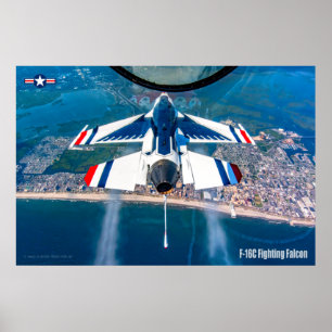 F-16C戦闘《鳥》ハヤブサ ポスター