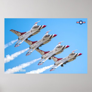 F-16C戦闘《鳥》ハヤブサ ポスター