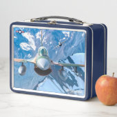 F-16C戦闘《鳥》ハヤブサ メタルランチボックス (インサイチュ)