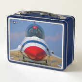 F-16C戦闘《鳥》ハヤブサ メタルランチボックス (裏面)