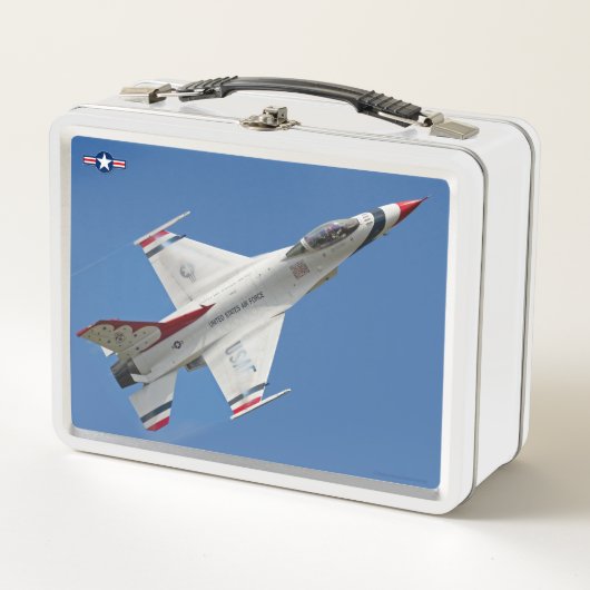F-16C戦闘《鳥》ハヤブサ メタルランチボックス (正面)